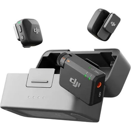 Microfono Mic Mini 2 Tx 1 Rx Charging Case