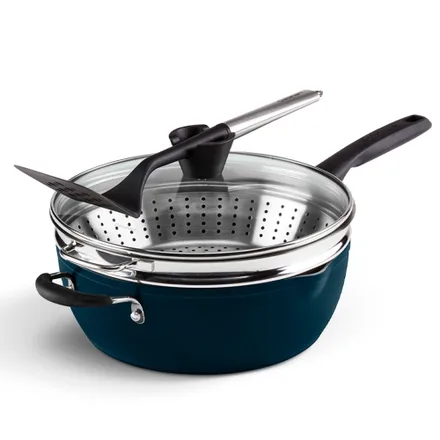 Jogo Panelas Cuisinart PP4 Preferred Pan Navy 4
