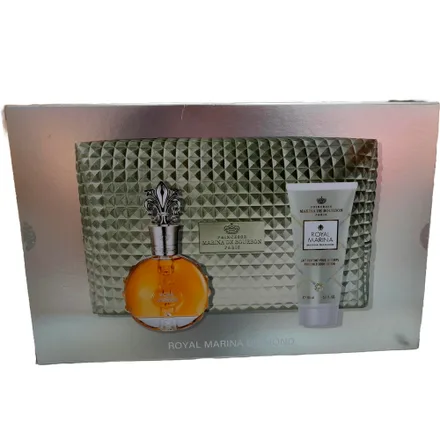 Perfume Marina Bourbon Royal Diamond Edp Locao Neceser 100ml