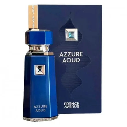 Perfume French Avenue Azzure Aoud Eau Parfum Masculino 100ml