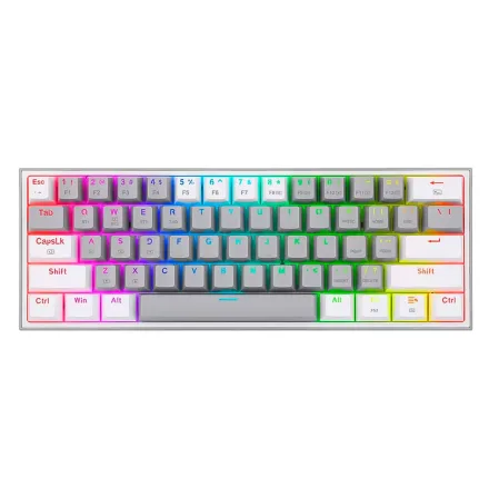 Teclado Gamer Redragon Fizz K617 Rgb Switch Layout 60