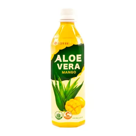 Jugo Aloe Vera Lotte Mango 500ml