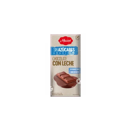 Chocolate Befit 75GR Sin Azucar Con Leche