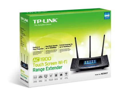 TP-LINK WIFI AC ROUTER RE590T TOUCH AC1900 DUAL BAND LR ***