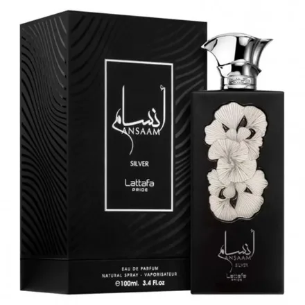 Perfume Lattafa Ansaam Silver Eau Parfum Unissex 100ml