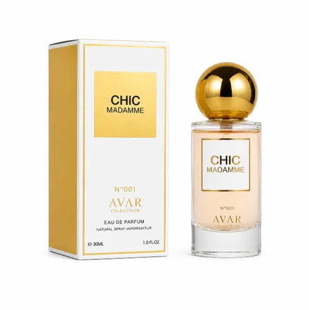 Avar Collection Perfume Chic Madamme 001 Eau Parfum 30ml