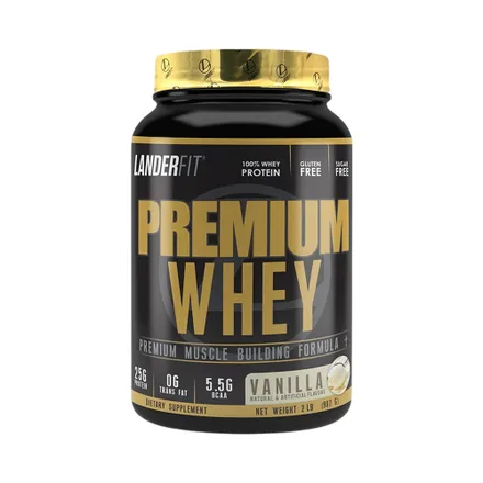 Whey Protein Landerfit Vanilla 2 Lb