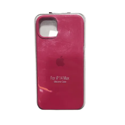Capa Silicone Ip 14 Max Org