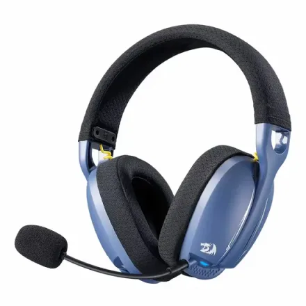 Headset Gamer Redragon Skuld Pro H878BB Wireless – Negro y Azul