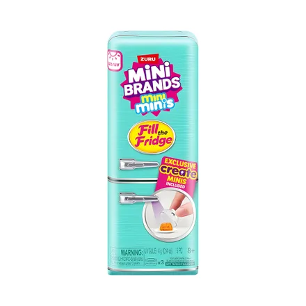 Kit De Juego Zuru Mini Brands Fill The Fridge 77673