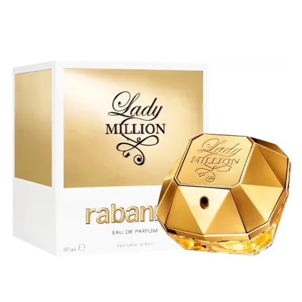 Perfume Paco Rabanne Lady Million Eau Parfum Feminino 80ml