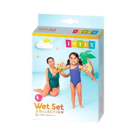 Flotador Inflable Intex 56665 Manguiros Amarillo