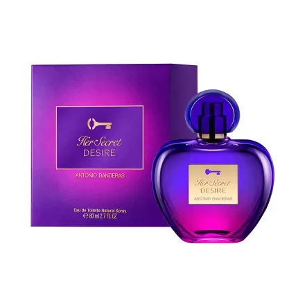 Perfume Antonio Banderas Her Secret Desire Edt Femenino 80ml