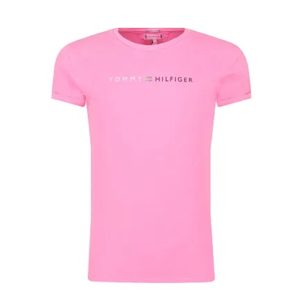 Camiseta Tommy Hilfiger Infantil Feminina TZ7 00 08 Glo