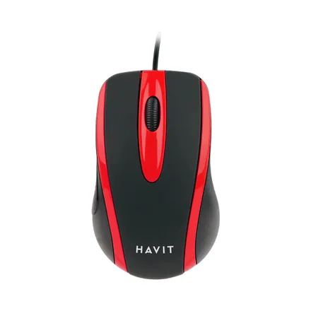 Mouse Havit Hv Ms753 Negro Rojo
