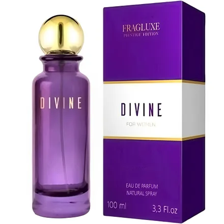 Perfume Fragluxe Divine Woman Eau Parfum Feminino 100ml