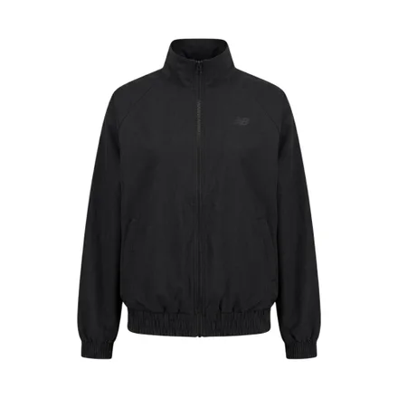 Sudadera New Balance Wj53517 Bk Graphic Woven Femenino