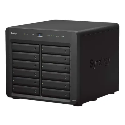 Servidor Nas Diskstation Synology Plus Ddr 4 12 Baias