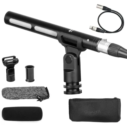 Microfono Boya By Cardioid 3 Pin Xlr