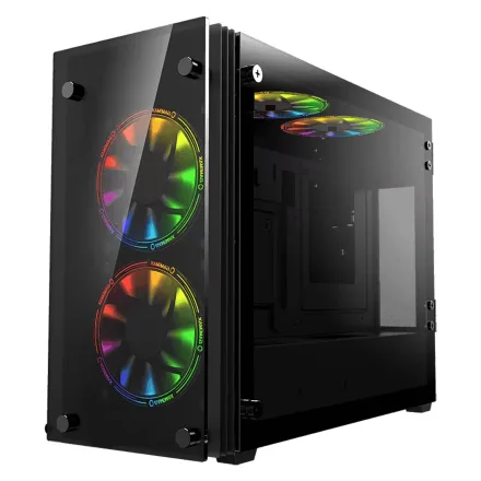 Gabinete Gamemax Stratos ITX - Preto