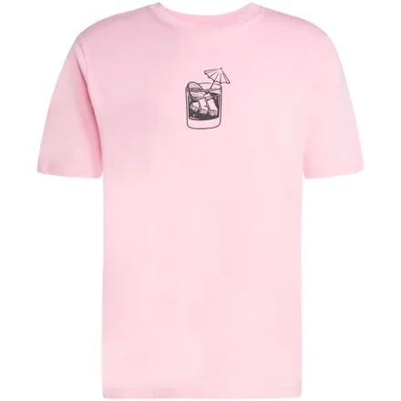 Camiseta adidas Masculino Sportswear M L Drink Tee S True Pink – JJ4015