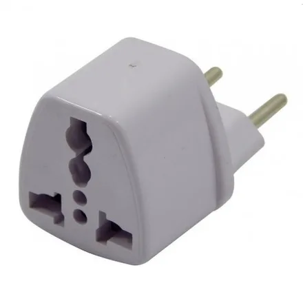 ADAPTADOR PARA TOMADA EUROPEIA PADRÃO BRASIL