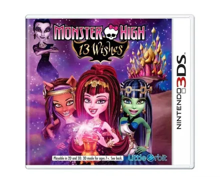 Jogo Nintendo 3DS Monster High 13 Wishes