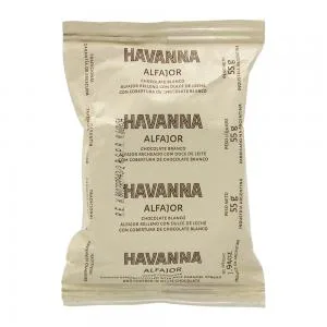 Alfajor Havanna Rrecheio Doce Leite Cobertura Chocolate 55g