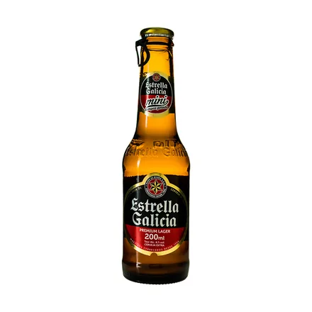Cerveza Estrella Galicia Lager 200ml