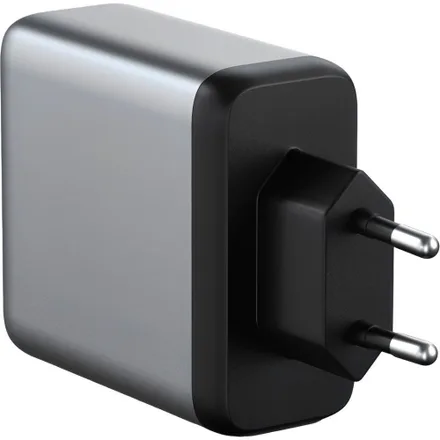 Cargador Satechiu ST-UC100WSM-EU USB-C 100W PD Wall - Space Gray (Caja Fea)