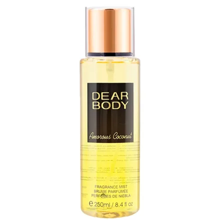 Colonia Dear Body Frag Mist Amorous Coconout Feminino 250ml