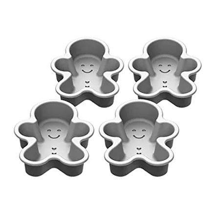 Jogo Moldes Mini Bonecos Cuisinart Cmbm 4GBM 4