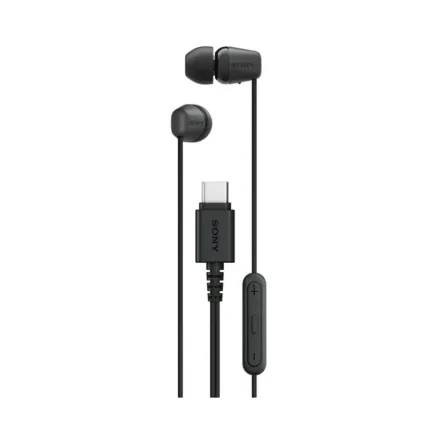 SONY AURICULAR IER-EX15C 3.5MM USB-C C/MIC BLACK