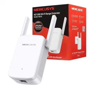 REPETIDOR MERCUSYS ME30 AC1200 10/100MBPS DUALBAND