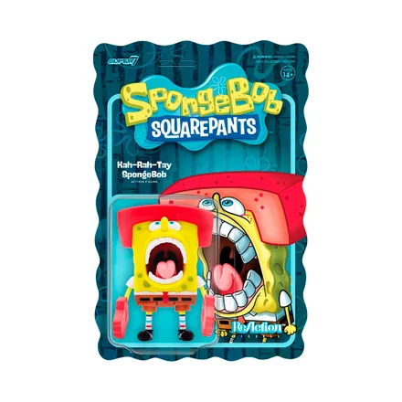 Figura Super 7 Spongebob Squarepants Reaction Kah Rah Tay 1108