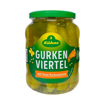 Pepinillos Kuhne Trozos 720 Gr