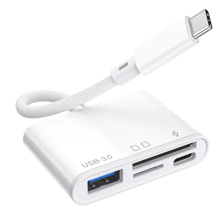 Trove Cable Adaptador Rxy 041 4 En 1 Tf Sd
