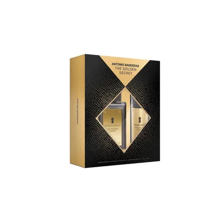 Antonio Banderas Secret Golden Eau Toilette Plus Deo Spray 100ml