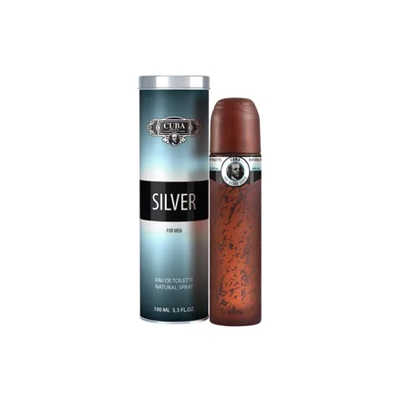 Cuba Silver Masculino Eau Toilette 100ml