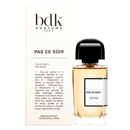 Perfume Bdk Pas Ce Soir Eau Parfum Feminino 100ml