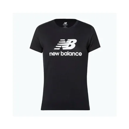 Camiseta New Balance Feminino Stacked Logo S Preto – WT31546BK