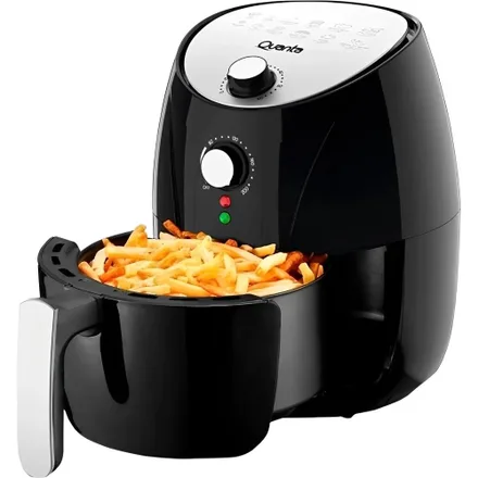 Freidora Airfry Quanta QTAF401Express Cook 3.5L/1500W/110V - Negro (Caja Fea)