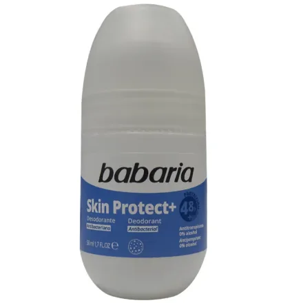 Babaria Desodorante Skin Protect Plus Antibacteriano 50ml