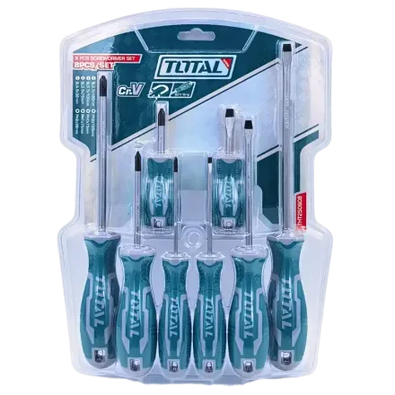 Total Destornillador 8PCS