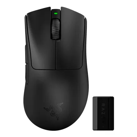 Mouse Gamer Deathadder V3 Pro RZ01 R3WL Dpi Hyperpolling Dongle