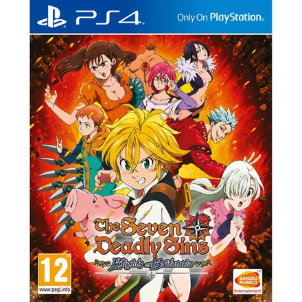 Jogo Seven Deadly Sins Knights Of Britannia PS4
