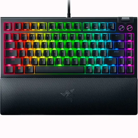 Teclado Gamer Mecanico Blackwidow V4 75 Switch Rgb RZ03 R3U1