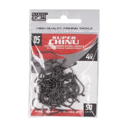 Anzuelo Marine Sports Super Chinu 05 50 Pcs