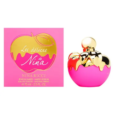 Perfume Nina Ricci Les Delices Eau Toilette Feminino 75ml