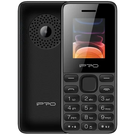 Celular IPRO A9mini Dual SIM Tela de 1.8" Câmera VGA e FM - Preto